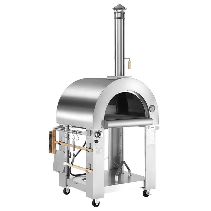 Empava PG03 Outdoor Wood Fired and Gas Pizza Oven