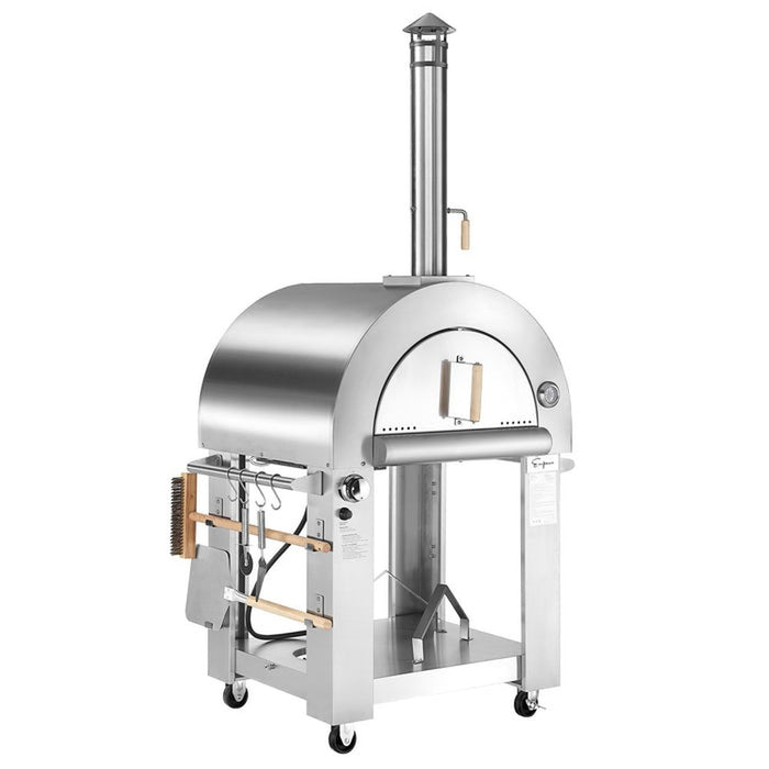 Empava PG03 Outdoor Wood Fired and Gas Pizza Oven