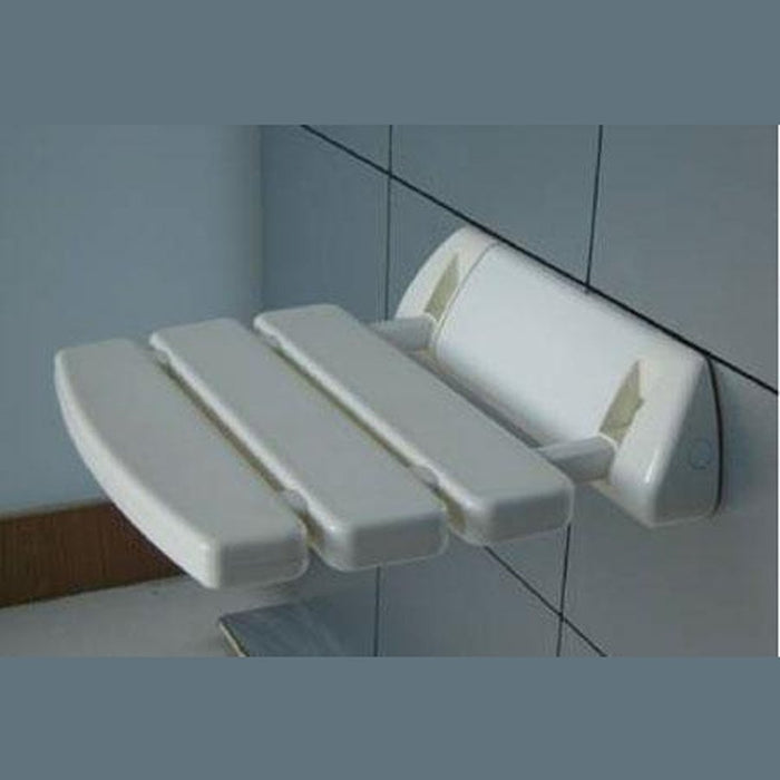 Amerec Seat, Steam Shower, Wall-Mount, Fold down, 13 ½” x 9 ¼” White RELAX