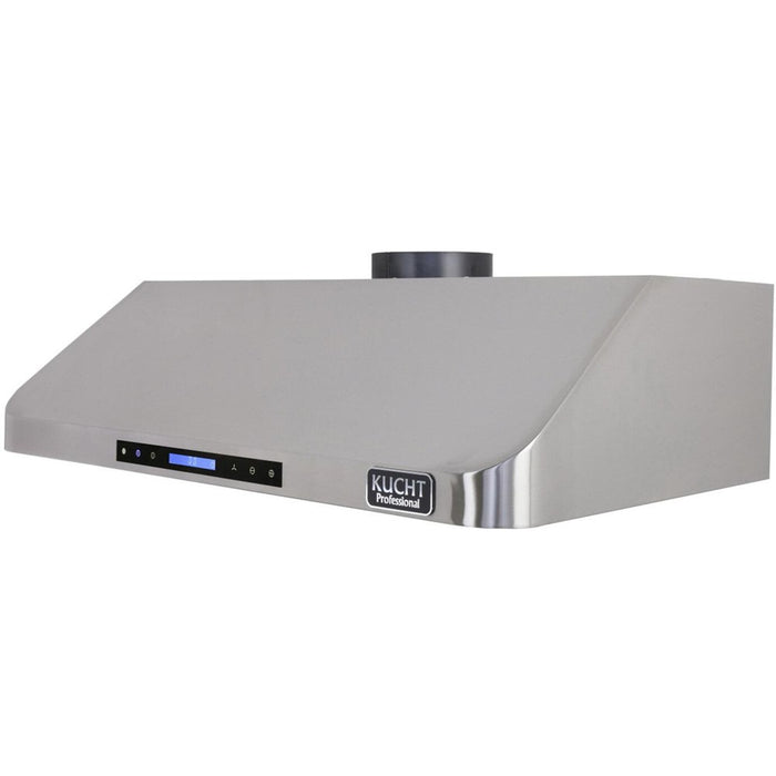 Kucht 48-Inch Under Cabinet Range Hood 900 CFM in Stainless Steel & Silver (KRH481A)
