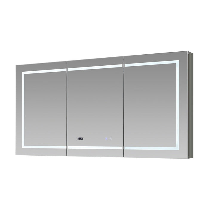 Aquadom Signature Royale 60x36 LED Lighted Triple Door Medicine Cabinet