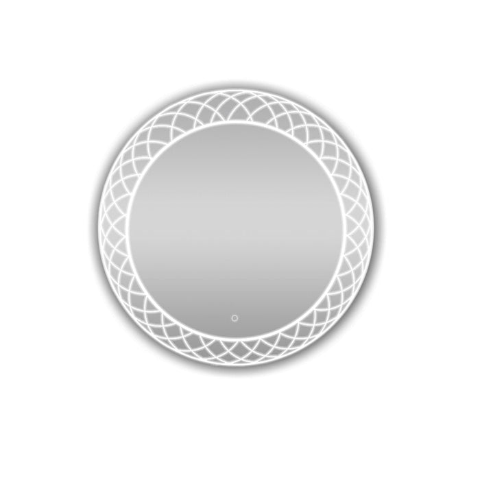 Aquadom Frost 24 Inches LED Lighted Bathroom Mirror