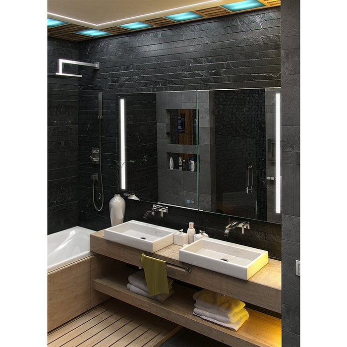 Aquadom Signature Royale 48x30 LED Lighted Triple Door Medicine Cabinet