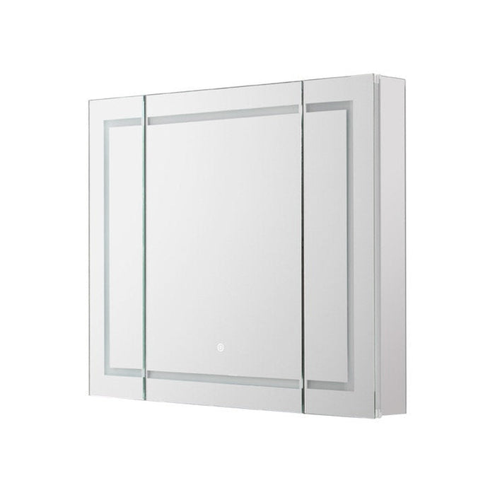 Aquadom Royale Plus 36x30 LED Lighted Triple Door Medicine Cabinet
