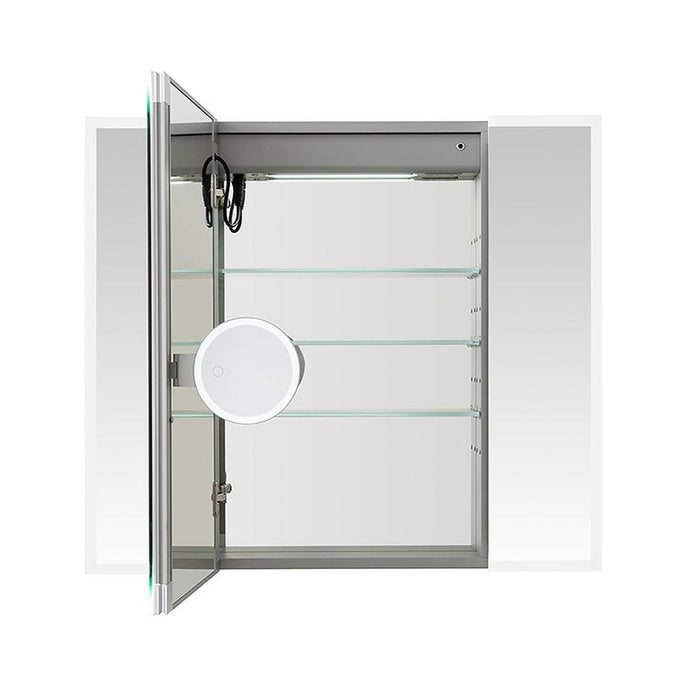 Aquadom Edge Royale 36x32 LED Lighted Triple Door Medicine Cabinet