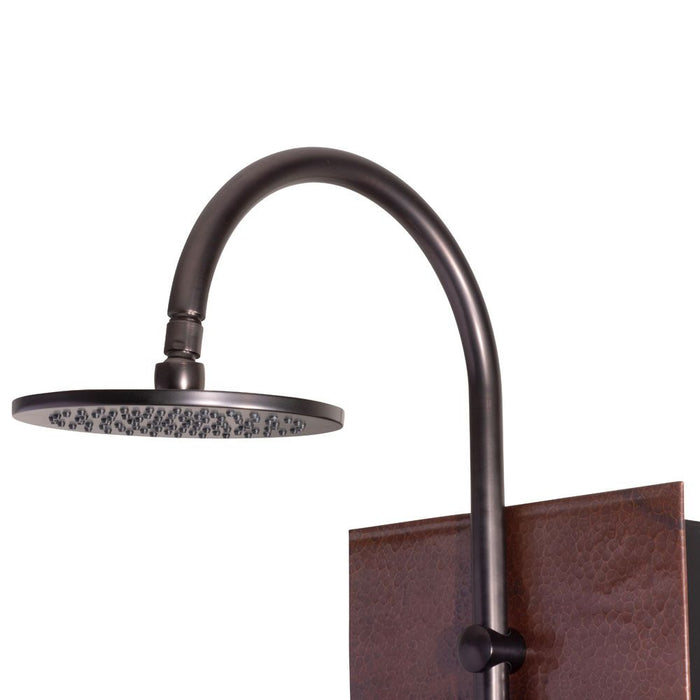 PULSE ShowerSpas Premier Line Mojave Hammered Copper ORB ShowerSpa