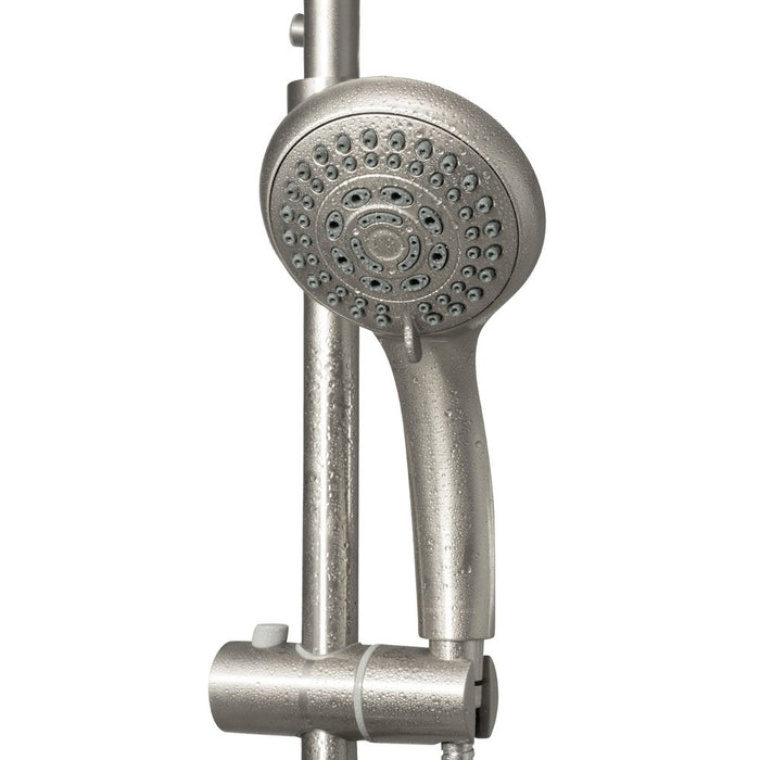 PULSE ShowerSpas Retro Line Lanikai ShowerSpa Brushed-Nickel Shower System