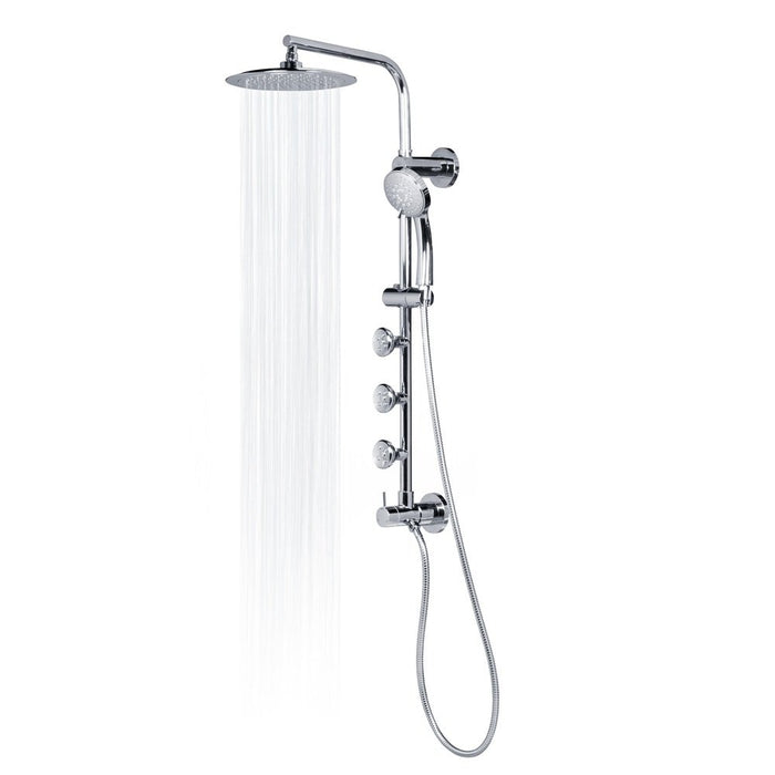 PULSE ShowerSpas Retro Line Lanikai ShowerSpa Chrome Shower System