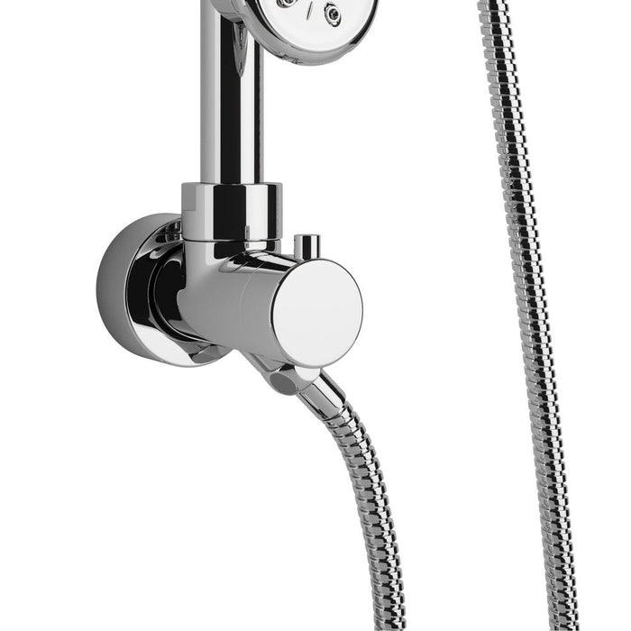 PULSE ShowerSpas Retro Line Lanikai ShowerSpa Chrome Shower System