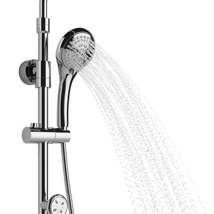 PULSE ShowerSpas Retro Line Lanikai ShowerSpa Chrome Shower System