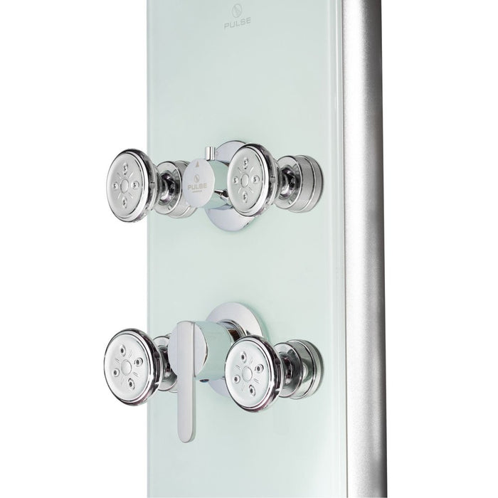 PULSE ShowerSpas Lahaina Seafoam Glass ShowerSpa