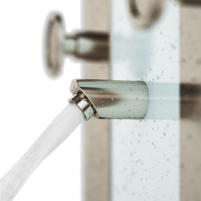 PULSE ShowerSpas Tropicana Seafoam Glass ShowerSpa
