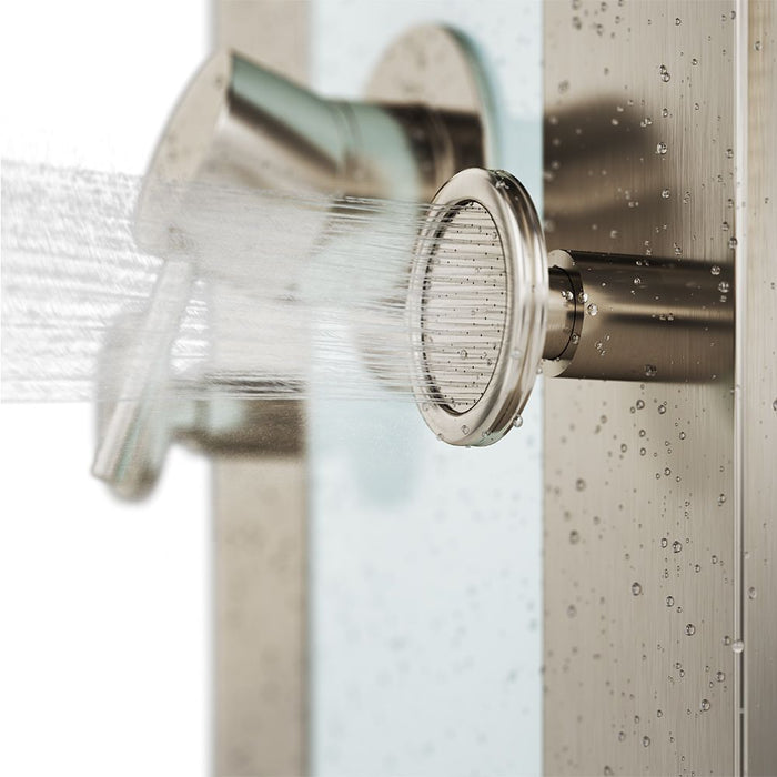 PULSE ShowerSpas Tropicana Seafoam Glass ShowerSpa
