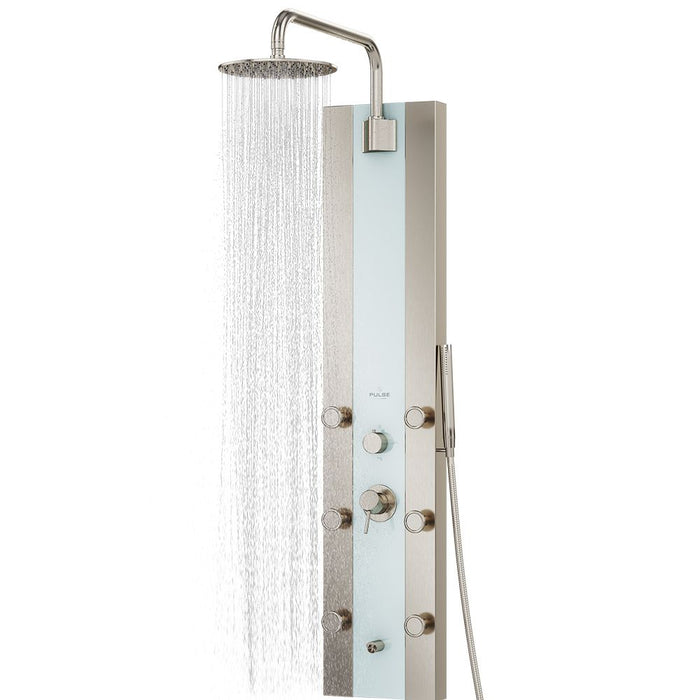 PULSE ShowerSpas Tropicana Seafoam Glass ShowerSpa