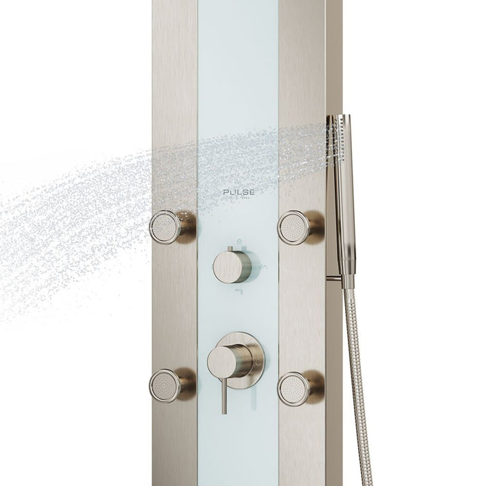 PULSE ShowerSpas Tropicana Seafoam Glass ShowerSpa
