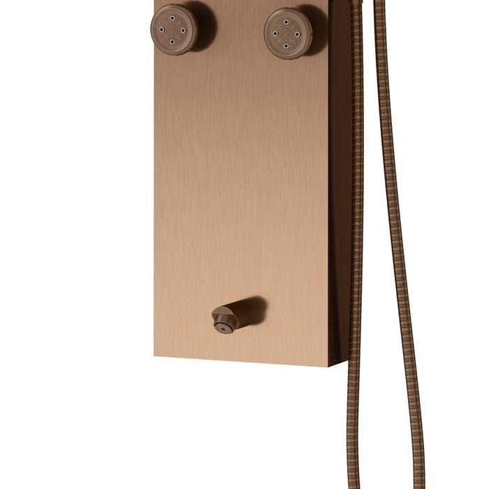 PULSE ShowerSpas Monterey Stainless Steel Oil-Rubbed Bronze ShowerSpa