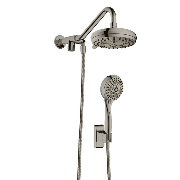 PULSE ShowerSpas Retro Line Oasis Brushed Nickel Shower System