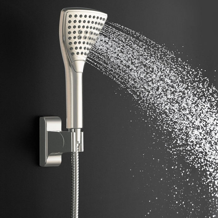 PULSE ShowerSpas Retro Line PowerShot Brushed Nickel Shower System