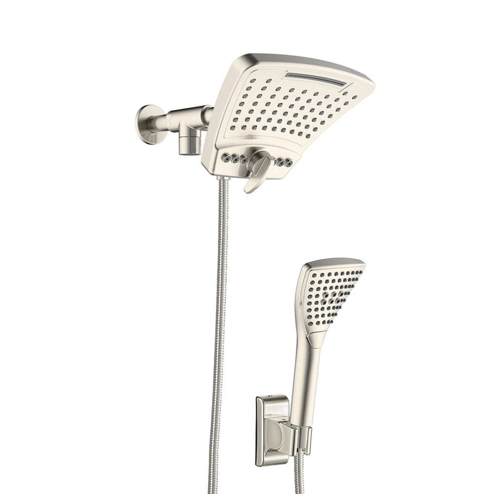 PULSE ShowerSpas Retro Line PowerShot Brushed Nickel Shower System