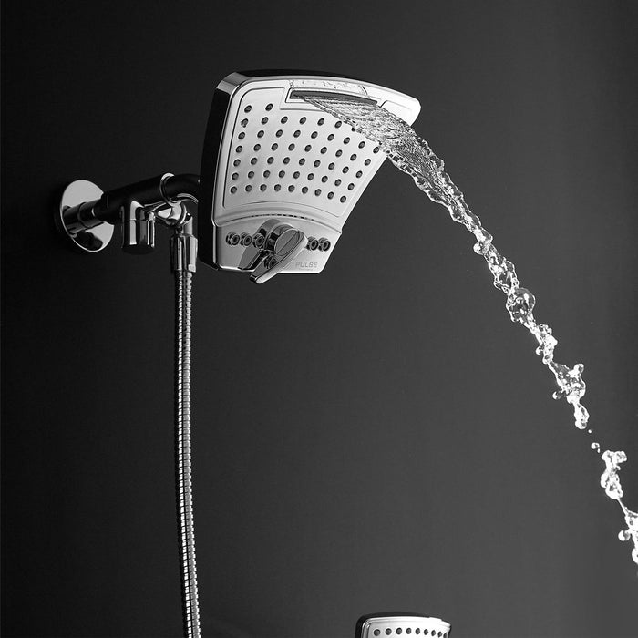 PULSE ShowerSpas Retro Line PowerShot Chrome Shower System