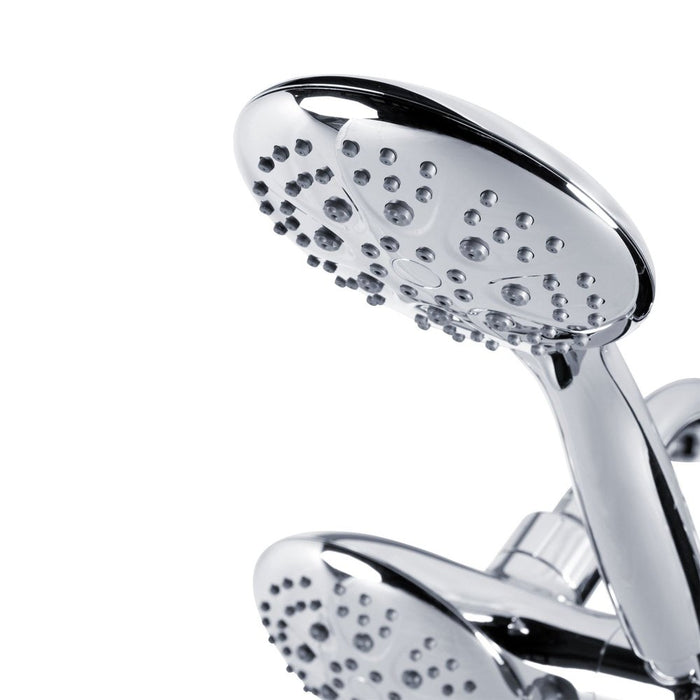 PULSE ShowerSpas Retro Line Fusion Chrome Combo