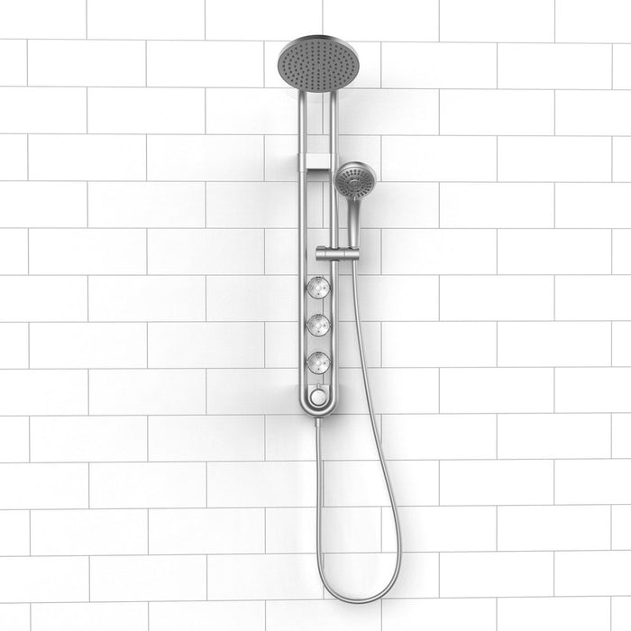 PULSE ShowerSpas Retro Line Saturn Chrome Shower System