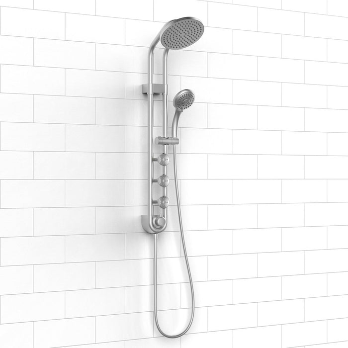 PULSE ShowerSpas Retro Line Saturn Chrome Shower System