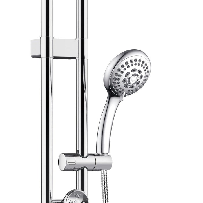 PULSE ShowerSpas Retro Line Saturn Chrome Shower System