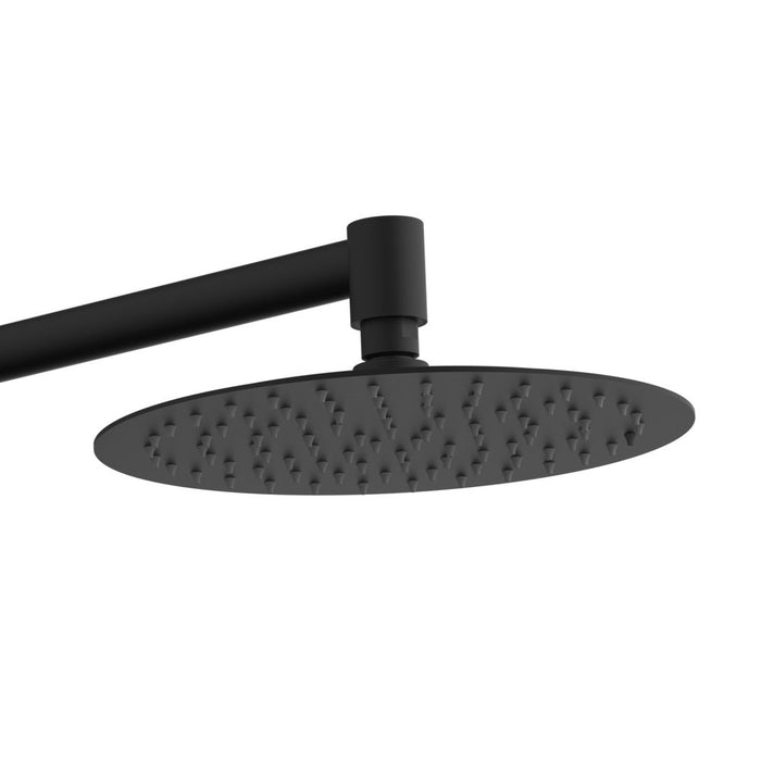 PULSE ShowerSpas Retro Line Atlantis Matte Black Shower System