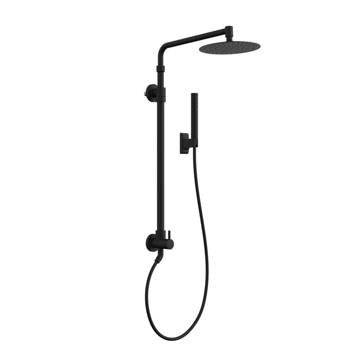 PULSE ShowerSpas Retro Line Atlantis Matte Black Shower System