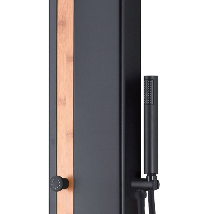 PULSE ShowerSpas Eclipse Matte Black ShowerSpa