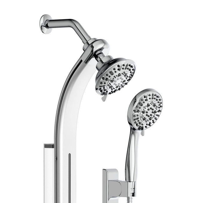 PULSE ShowerSpas Nirvana Stainless Steel Brushed ShowerSpa