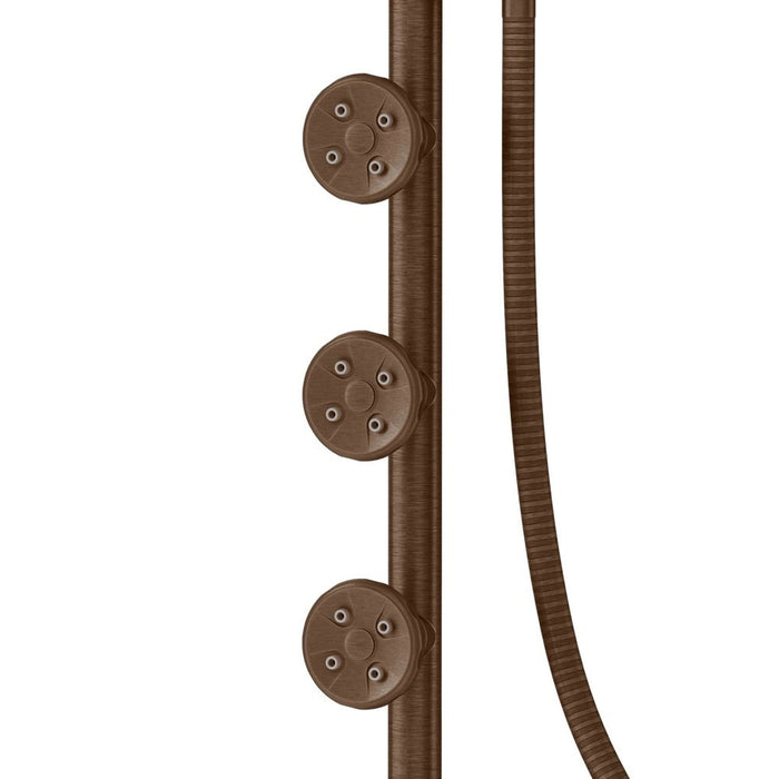 PULSE ShowerSpas Retro Line Lanai Oil-Rubbed Bronze Shower System