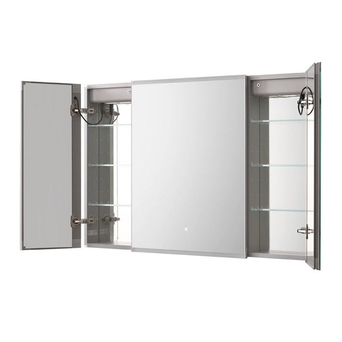 Aquadom Edge Royale 40x32 LED Lighted Triple Door Medicine Cabinet
