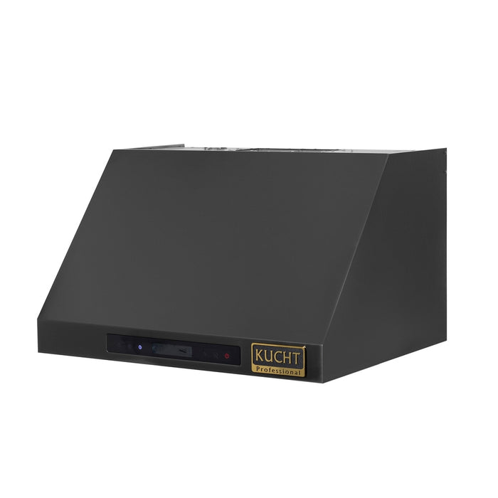 Kucht Professional 30-Inch 900 CFM Under Cabinet Range Hood in Dark Titanium Stainless Steel (KRH303A)
