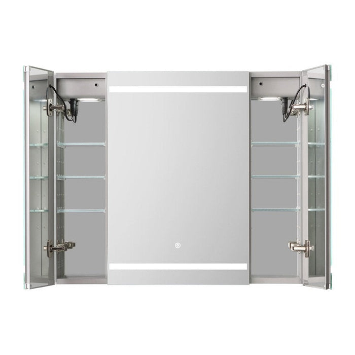Aquadom Royale Plus 36x30 LED Lighted Triple Door Medicine Cabinet