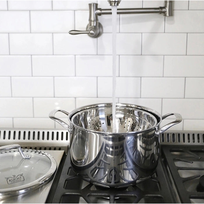 Kucht Culinary 3-Ply Stainless Steel 10 Piece Cookware Set (K16020)