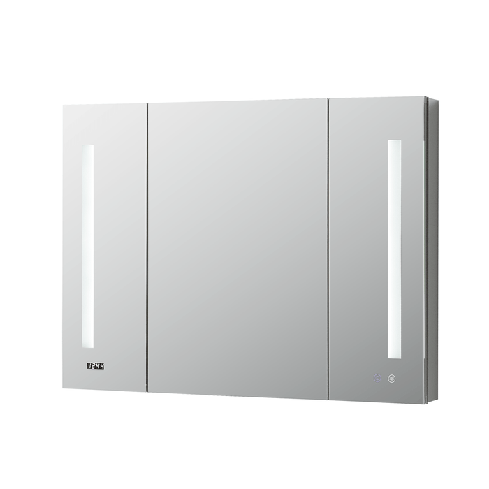Aquadom Signature Royale 48x30 LED Lighted Triple Door Medicine Cabinet