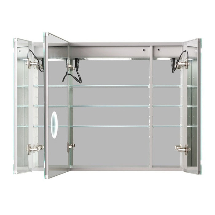 Aquadom Royale Plus 36x30 LED Lighted Triple Door Medicine Cabinet