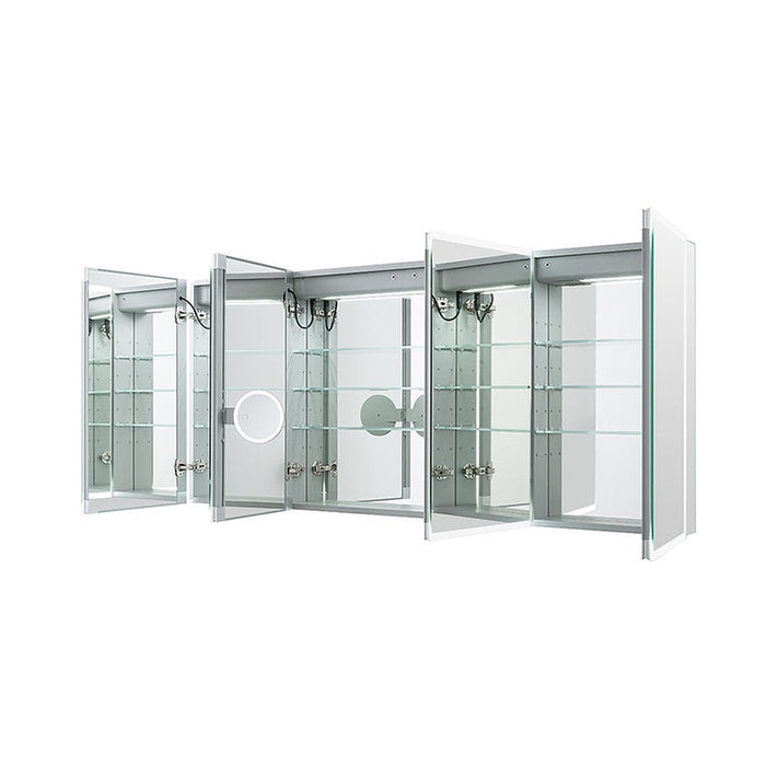 Aquadom Edge Royale 72x32 LED Lighted Medicine Cabinets