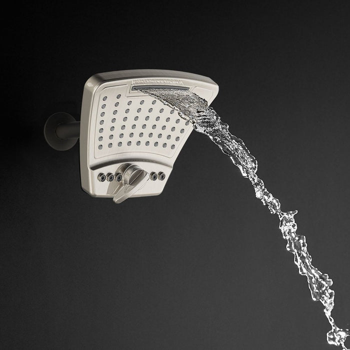 PULSE ShowerSpas PowerShot Brushed Nickel Showerhead