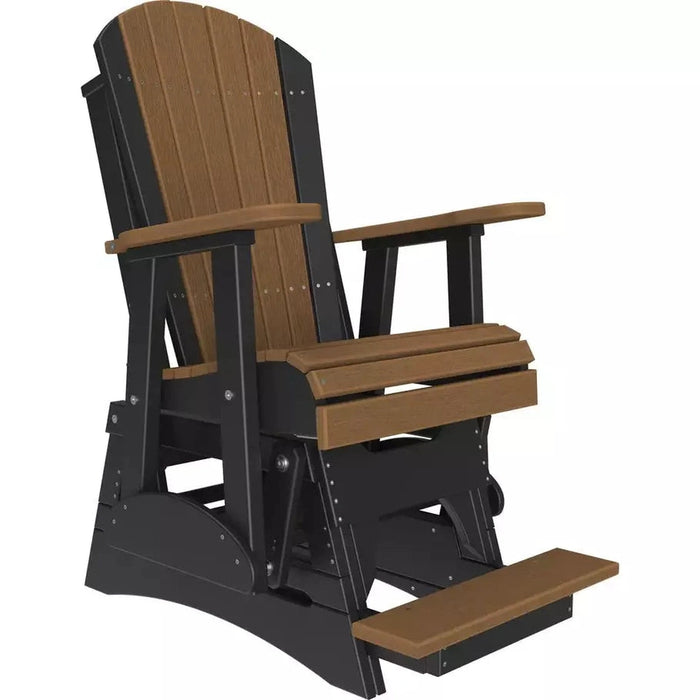 LuxCraft 2' Adirondack Balcony Glider Chair 2APBAG