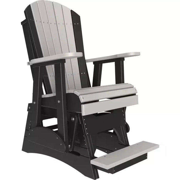 LuxCraft 2' Adirondack Balcony Glider Chair 2APBAG