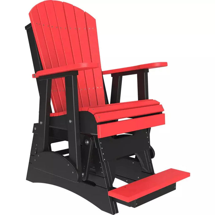 LuxCraft 2' Adirondack Balcony Glider Chair 2APBAG