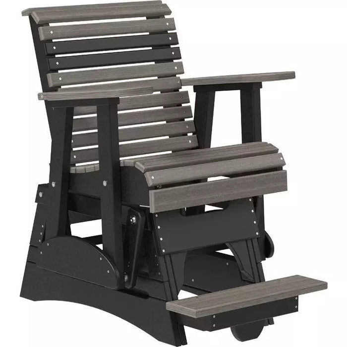 LuxCraft 2' Plain Balcony Glider Chair