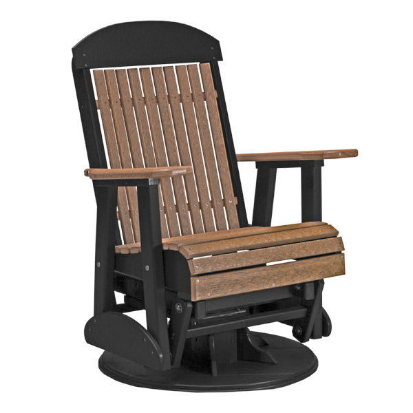 LuxCraft 2' Classic Swivel Glider Chair