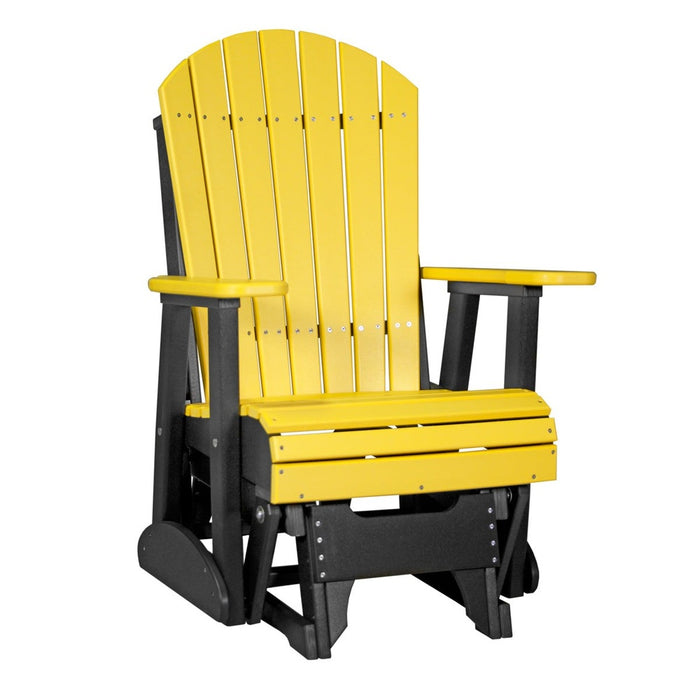 LuxCraft 2' Adirondack Glider Chair 2APG