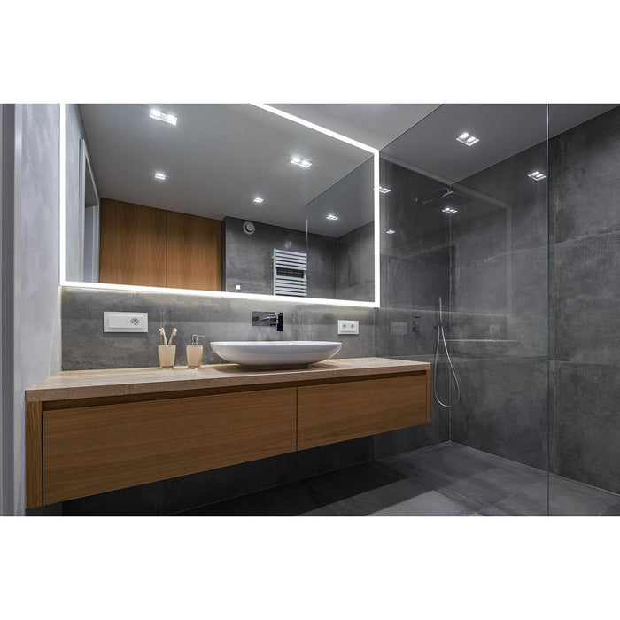 Aquadom Edge 48x32 LED Lighted Bathroom Mirror