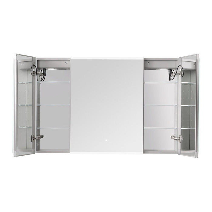 Aquadom Edge Royale 40x32 LED Lighted Triple Door Medicine Cabinet