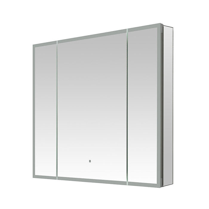 Aquadom Edge Royale 36x32 LED Lighted Triple Door Medicine Cabinet